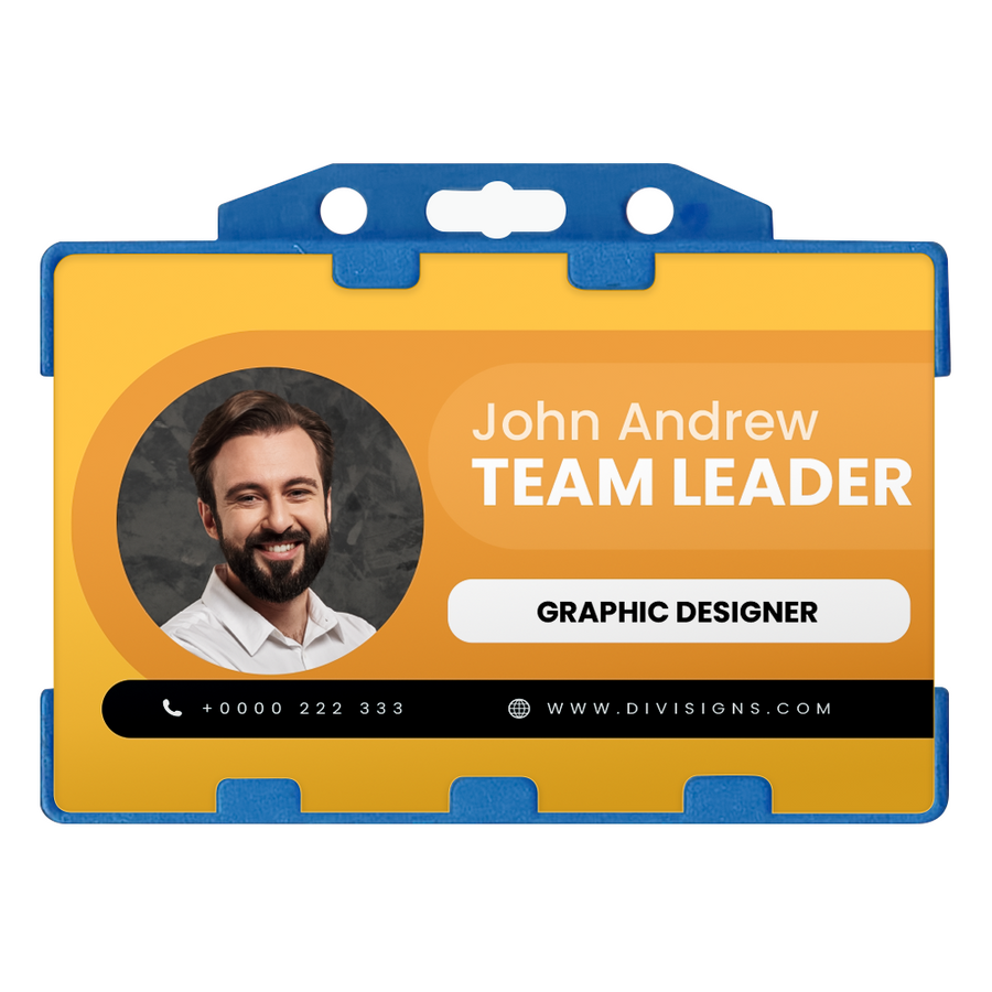 Plastic Insert Badge Holder - Custom Patch Factory