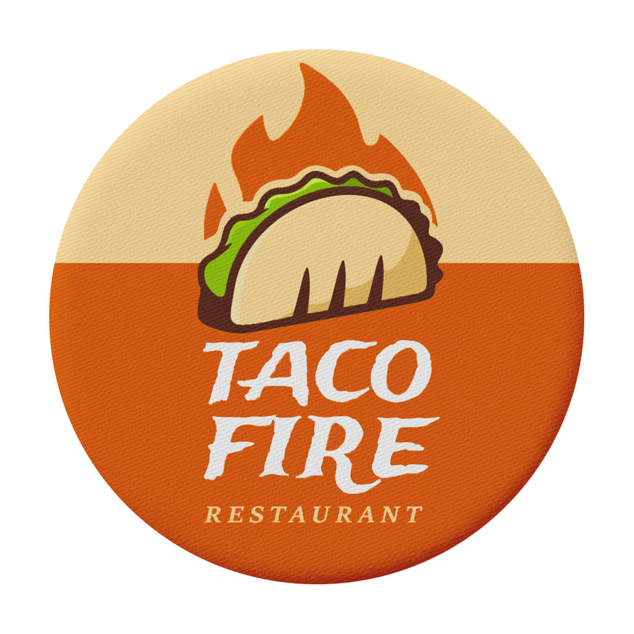 Woven Button Pins - Custom Patch Factory