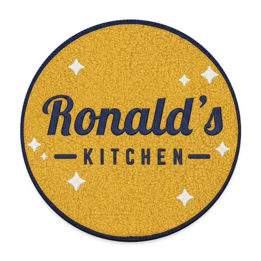 Chenille Button Pins - Custom Patch Factory