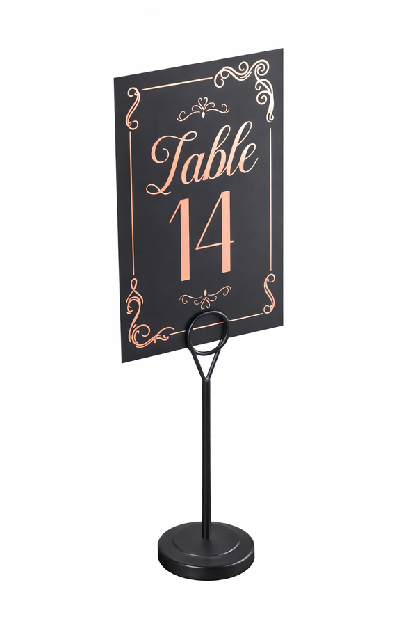 Paper Table Numbers - Custom Patch Factory