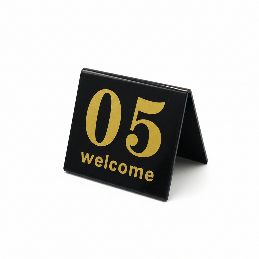 Tent Table Numbers - Custom Patch Factory