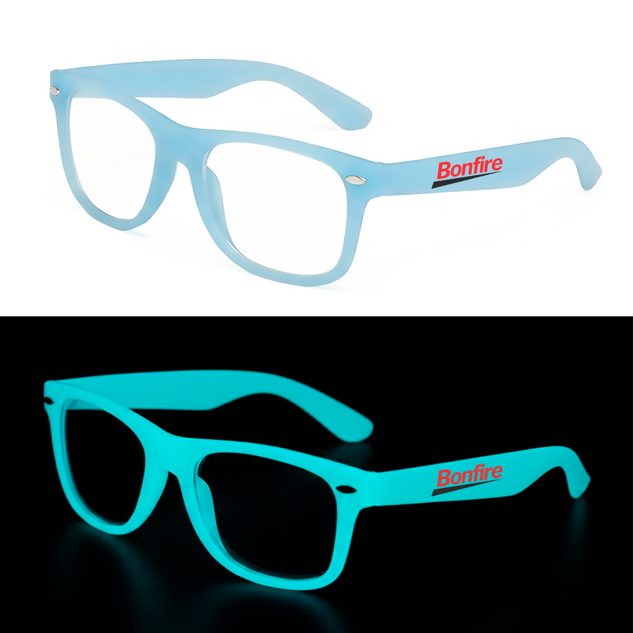 Glow-In-The-Dark Glasses - Custom Patch Factory
