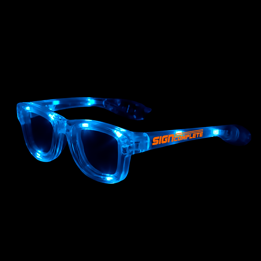 Multicolor Light Up Glasses - Custom Patch Factory
