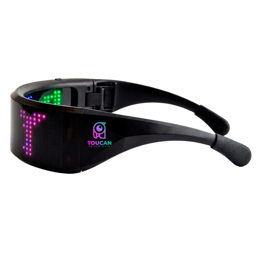 LED Light Up Glasses with Bluetooth - Custom Patch Factory