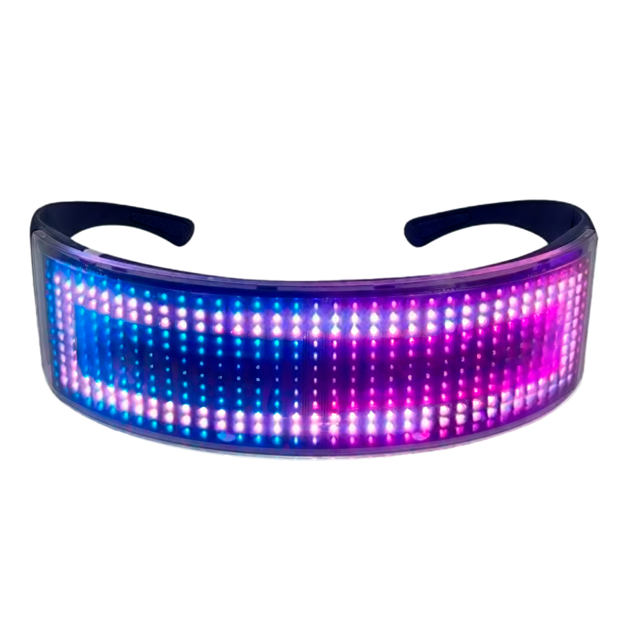 LED Light Up Glasses with Bluetooth - Custom Patch Factory