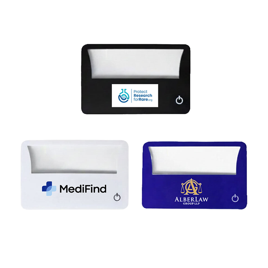 Card Shaped Magnifiers - Custom Patch Factory