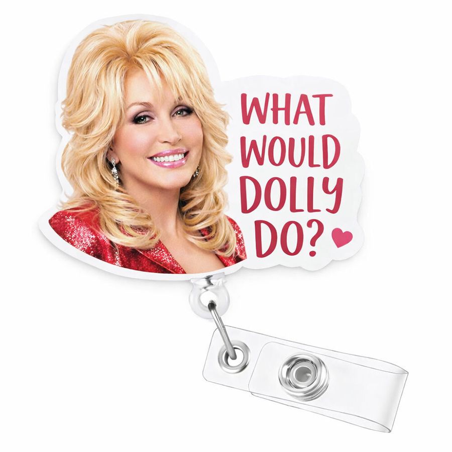 Custom Shape Acrylic Badge Reel - Custom Patch Factory