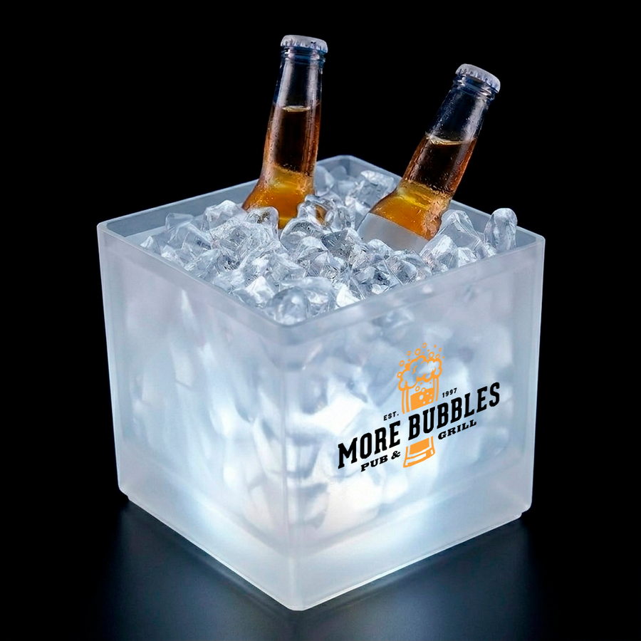 LED Frosted Drink Cubes - Custom Patch Factory