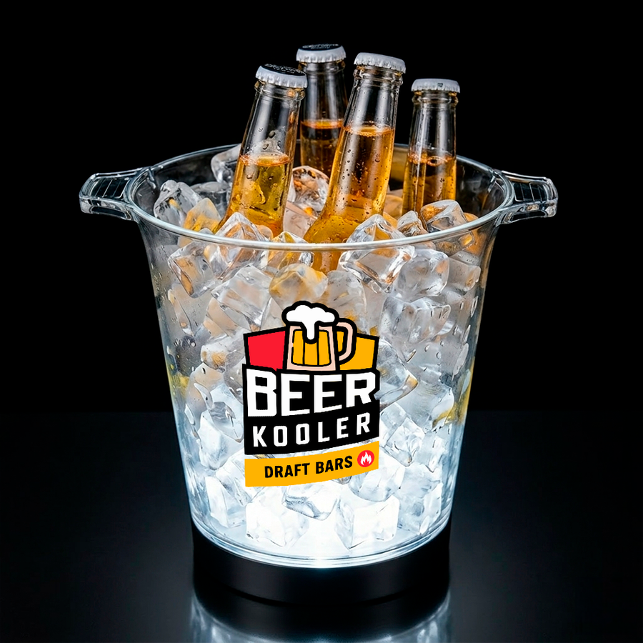 Multi-Color Light-Up Drink Buckets - Custom Patch Factory