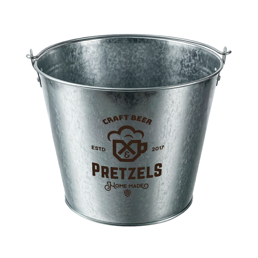 Tinplate Beer Buckets & Opener Combo - Custom Patch Factory