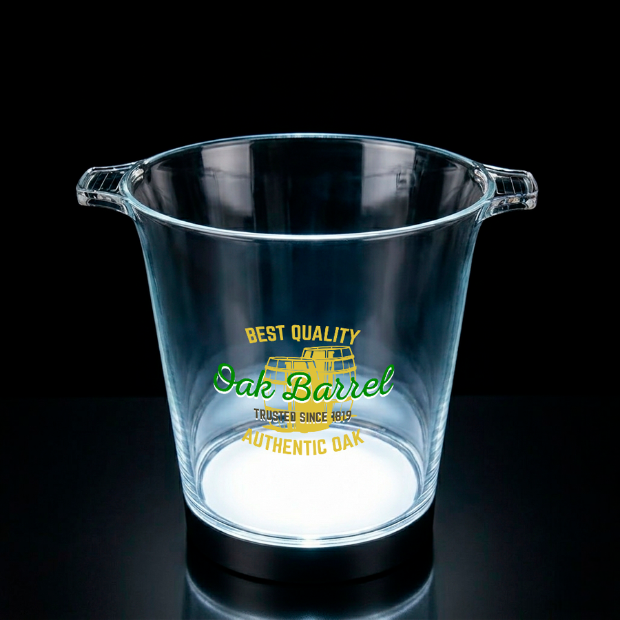 Multi-Color Light-Up Drink Buckets - Custom Patch Factory