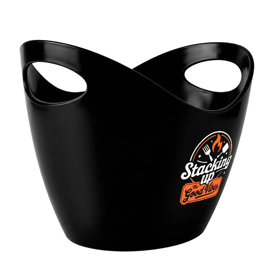 Curved Dual-Handle Drink Buckets - Custom Patch Factory