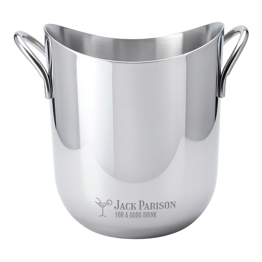 Stainless Steel Party Buckets - Custom Patch Factory