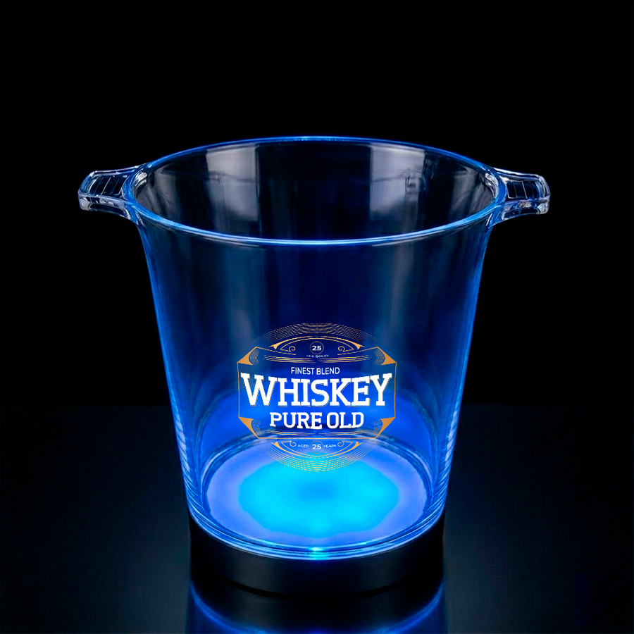 Multi-Color Light-Up Drink Buckets - Custom Patch Factory