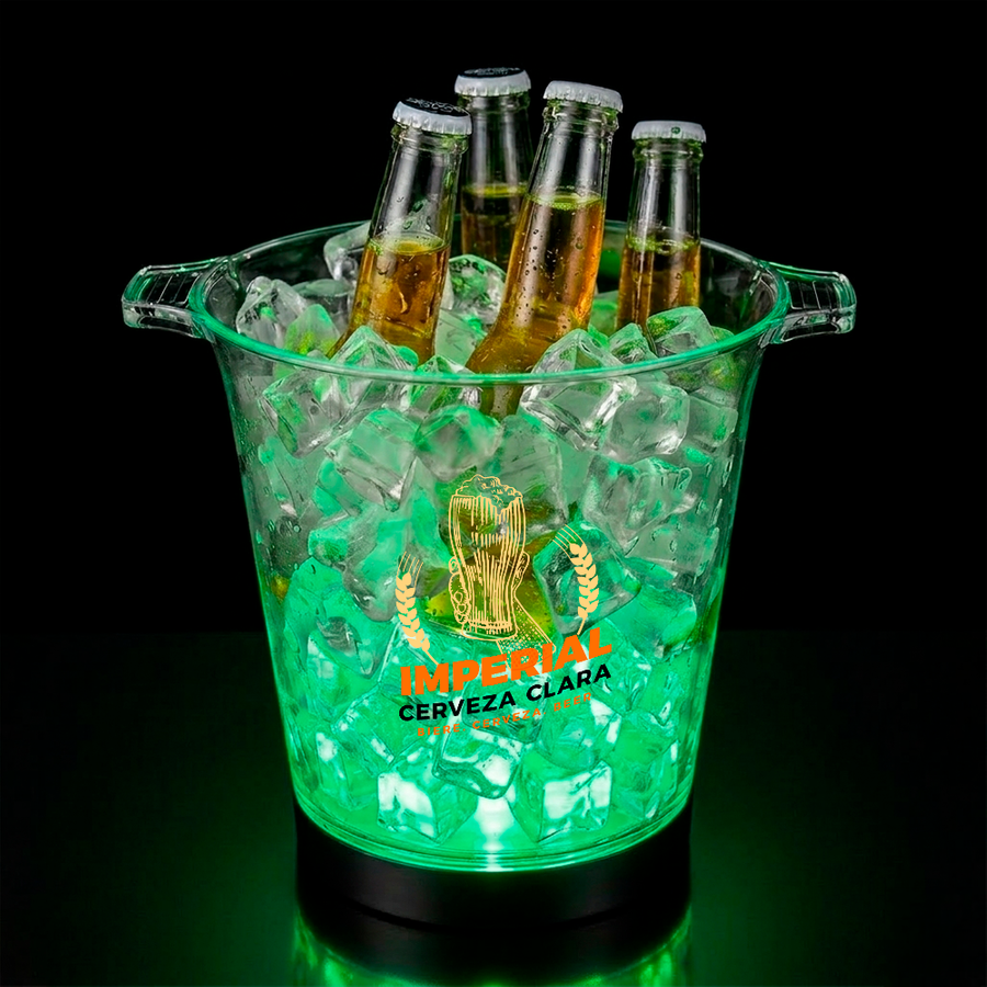 Multi-Color Light-Up Drink Buckets - Custom Patch Factory