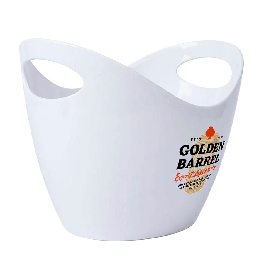Curved Dual-Handle Drink Buckets - Custom Patch Factory