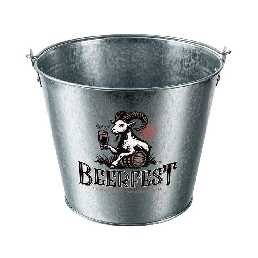 Tinplate Beer Buckets & Opener Combo - Custom Patch Factory