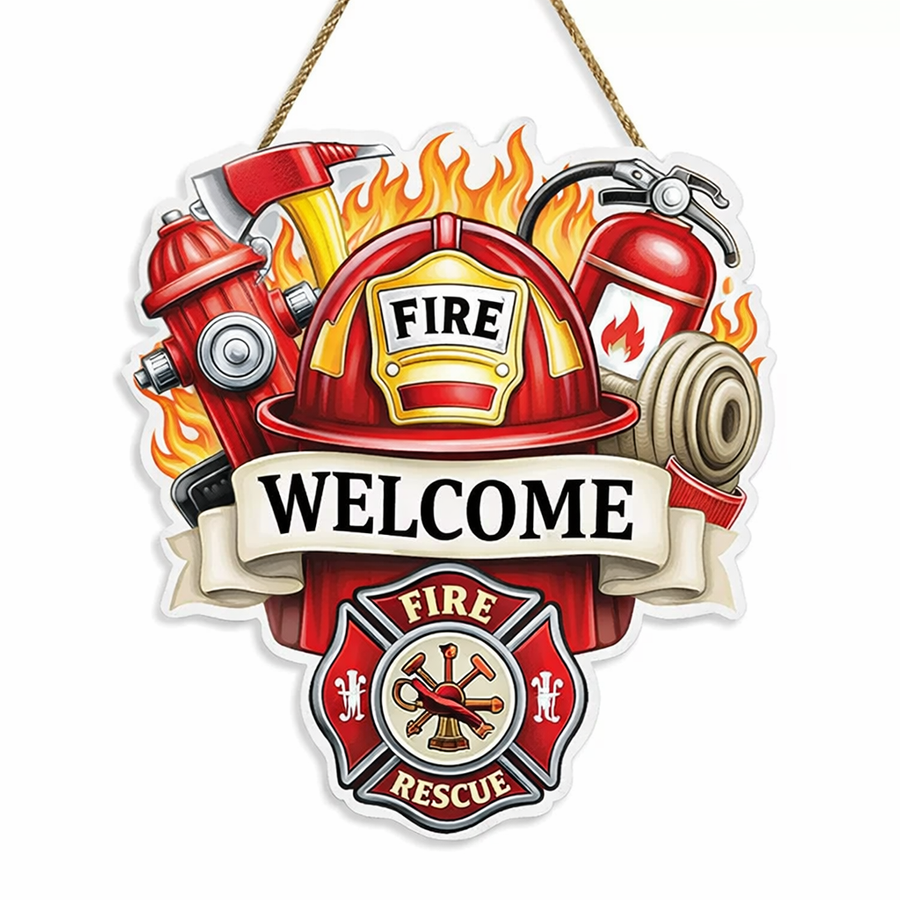 Die Cut Hanging Signs - Custom Patch Factory