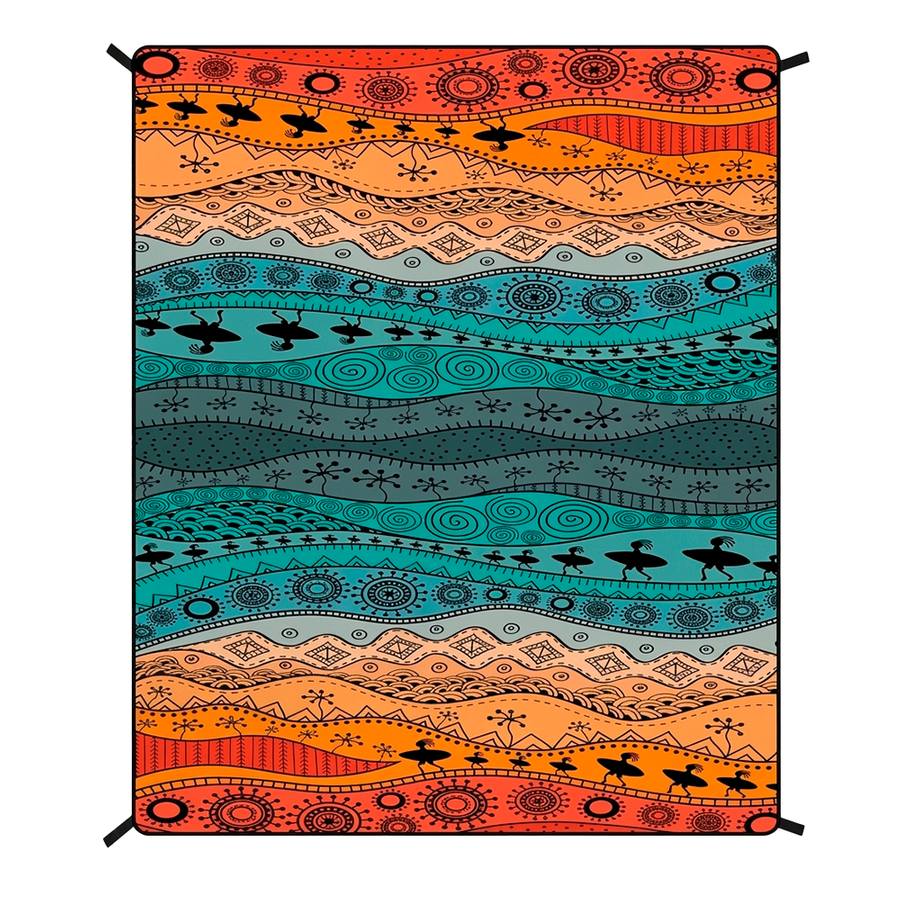 Windproof Beach Mats - Custom Patch Factory