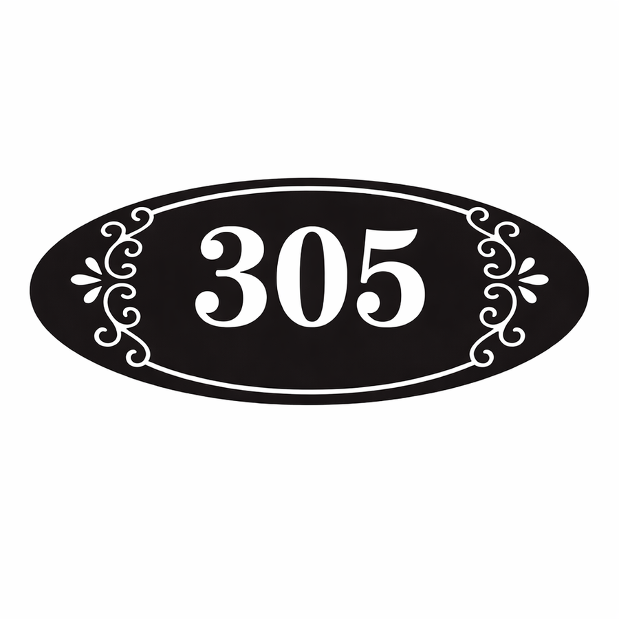 Bespoke Door Number Plates - Custom Patch Factory