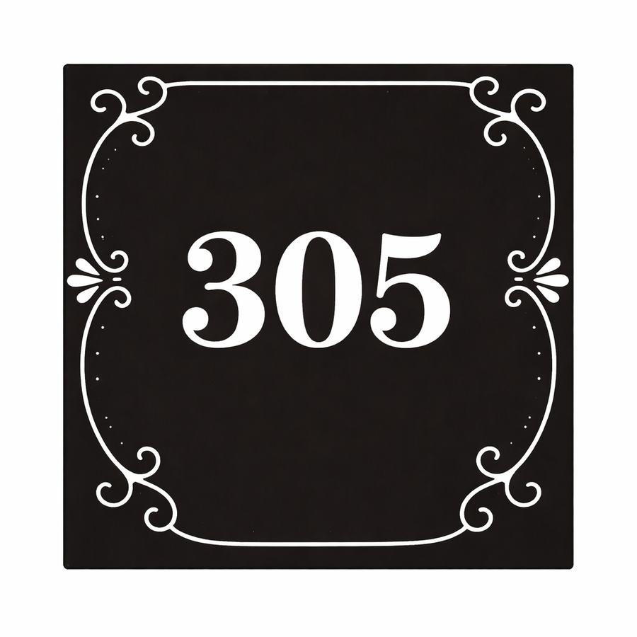 Bespoke Door Number Plates - Custom Patch Factory