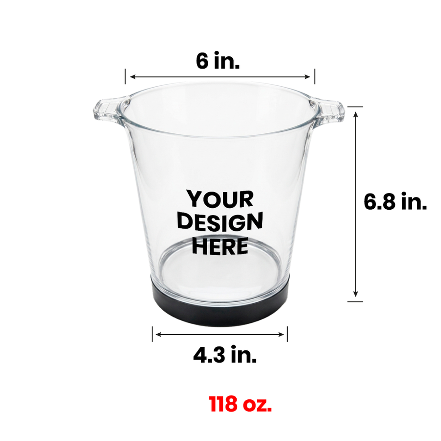 Multi-Color Light-Up Drink Buckets - Custom Patch Factory