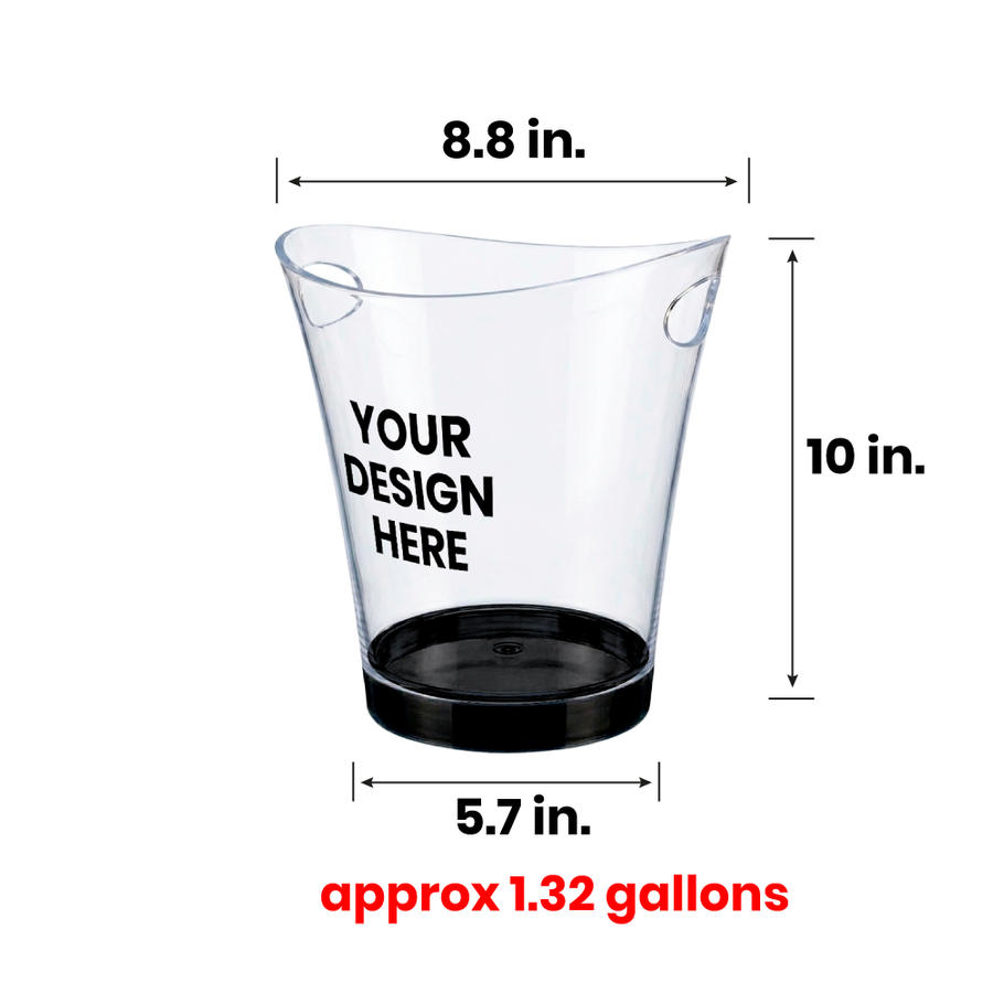 Classic Light-Up Drink Buckets - Custom Patch Factory