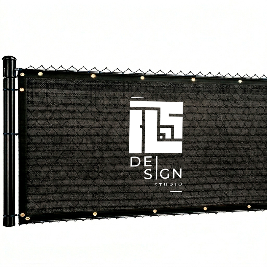 Custom 85% Blockage Fence Screen - Custom Patch Factory
