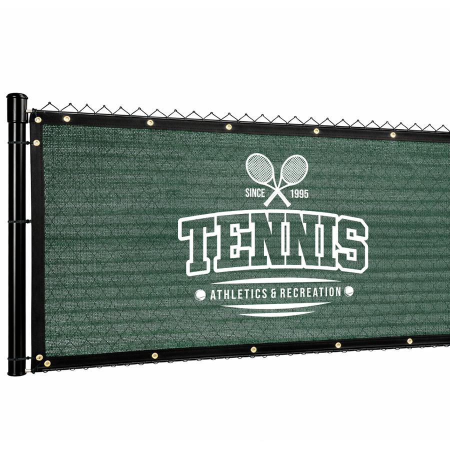 Custom 90% Blockage Fence Screen - Custom Patch Factory