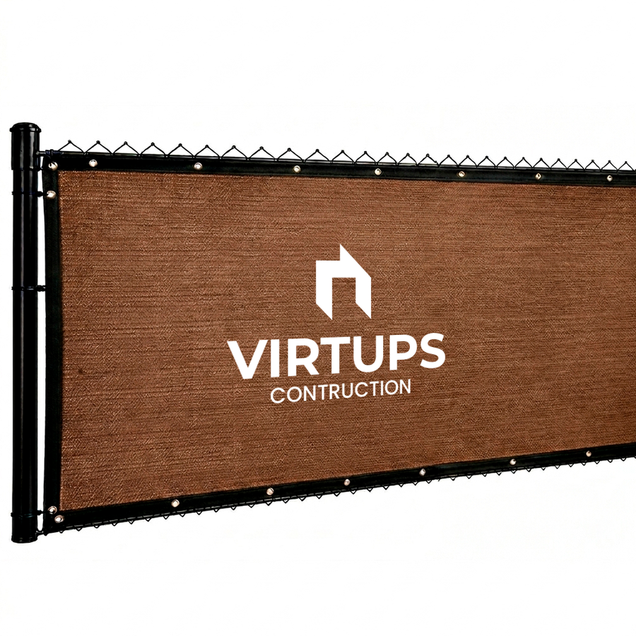 Custom 98% Blockage Fence Screen - Custom Patch Factory