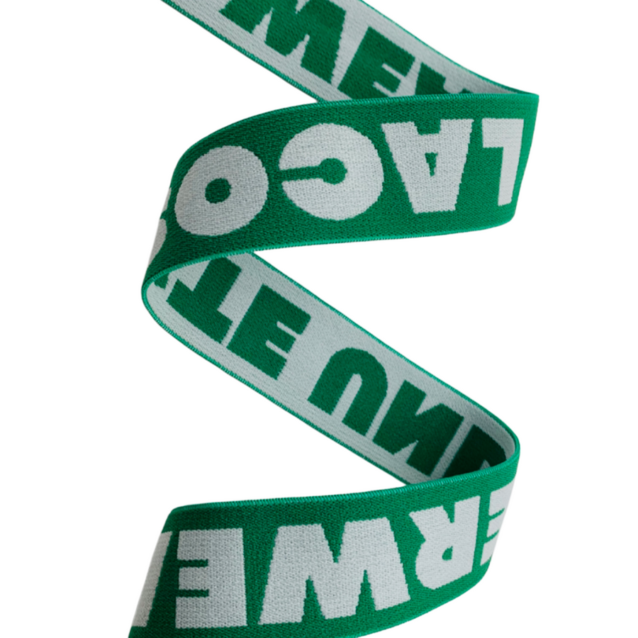 Flat Jacquard Elastic Bands - Custom Patch Factory