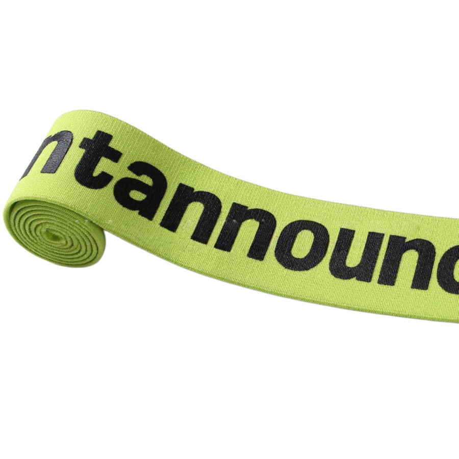 Silkscreen Printed Elastic Bands - Custom Patch Factory