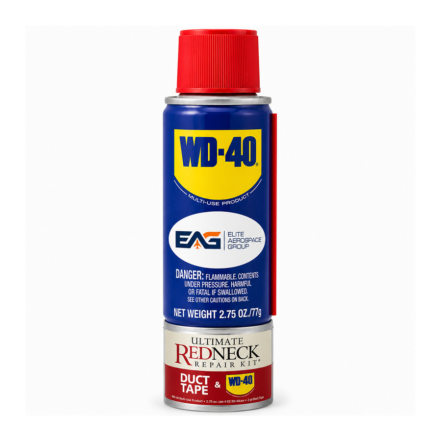 Ultimate Fix-All Kits, WD-40 2.75 oz Handy Cans and 6 yards of Duct Tapes - Custom Patch Factory