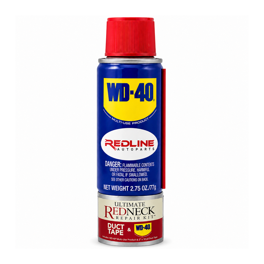 Ultimate Redneck Repair Kits, WD-40 2.75 oz Handy Cans and 6 yards of Duct Tapes - Custom Patch Factory