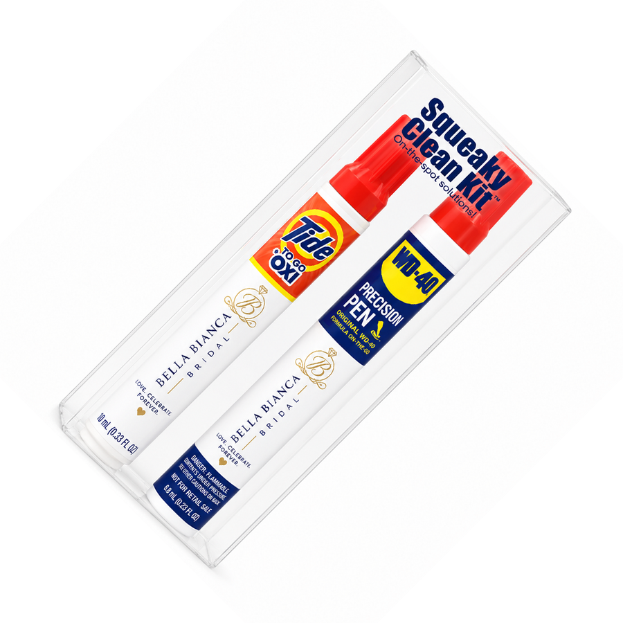 Squeaky Clean Kit - WD-40® Precision Pens and Tide® to Go + Oxi Travel Kits - Custom Patch Factory