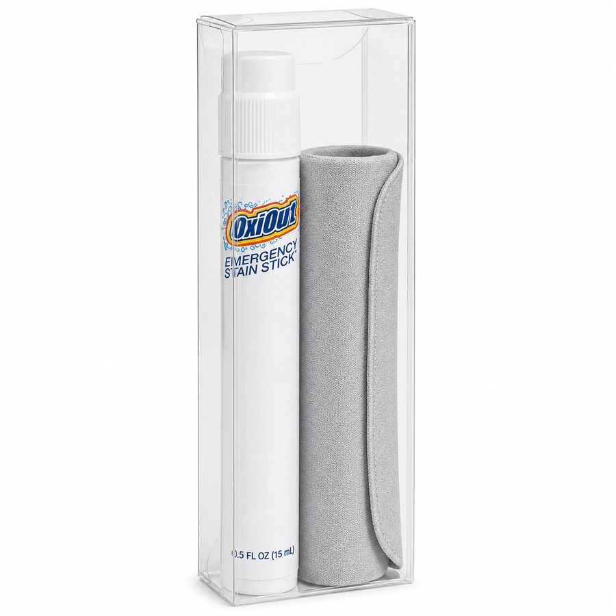 OxiOut Emergency Stain Stick Travel Kits with Premium Microfiber Cloths - Custom Patch Factory