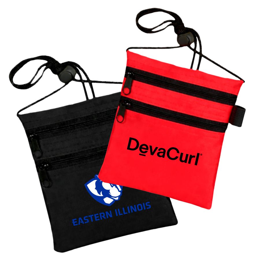 DualZip Neck Wallets - Custom Patch Factory