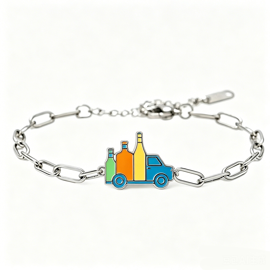 Hard Enamel Charm Bracelets - Custom Patch Factory