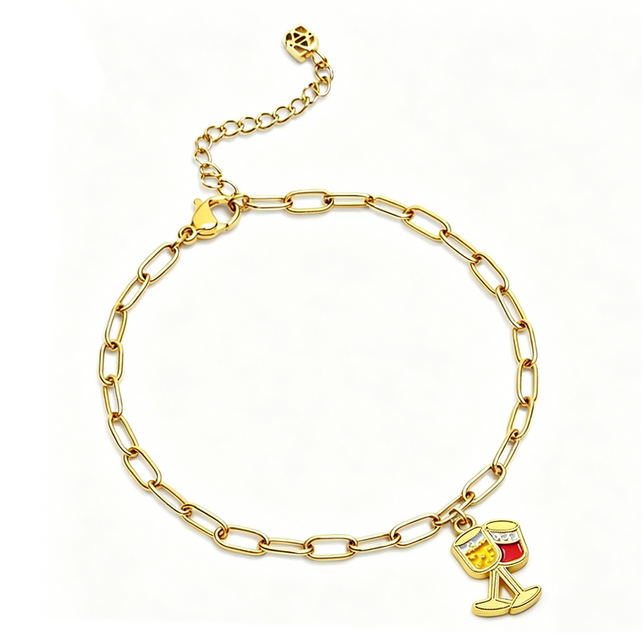 Soft Enamel Charm Bracelets - Custom Patch Factory