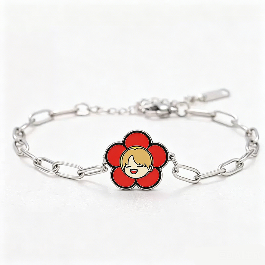 Hard Enamel Charm Bracelets - Custom Patch Factory