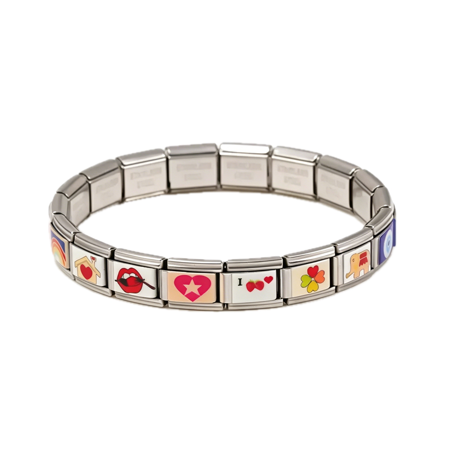 Italian Charm Bracelets - Custom Patch Factory