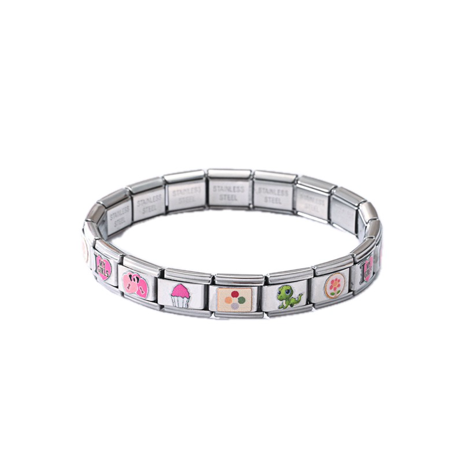 Italian Charm Bracelets - Custom Patch Factory