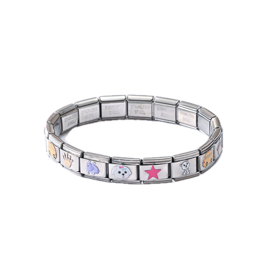 Italian Charm Bracelets - Custom Patch Factory