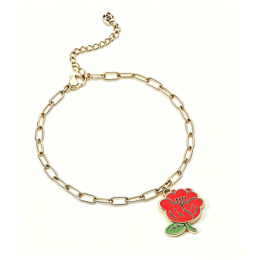 Hard Enamel Charm Bracelets - Custom Patch Factory