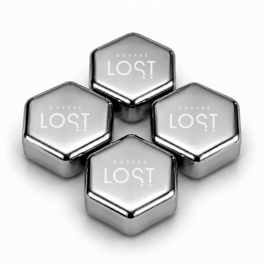 Hexagon Stainless Steel Ice Cubes - Custom Patch Factory
