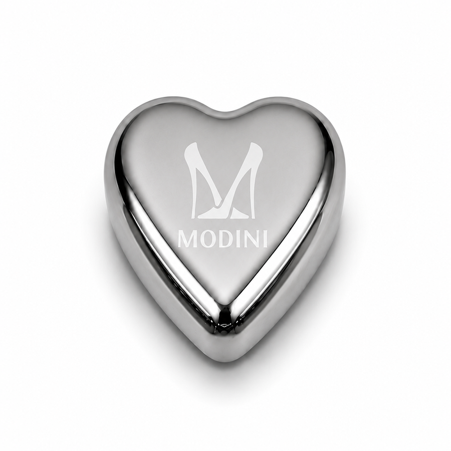 Heart-Shaped Stainless Steel Ice Cubes - Custom Patch Factory