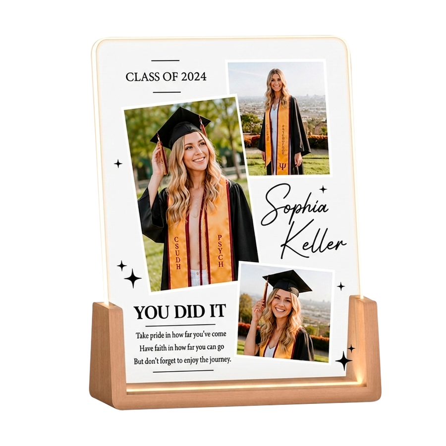 Acrylic Night Light Photo Frames - Custom Patch Factory