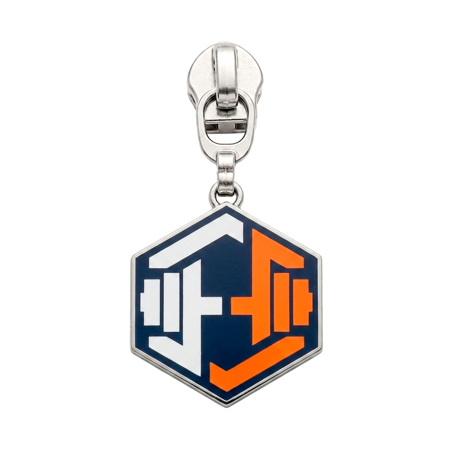 Offset Printing Metal Zipper Pullers - Custom Patch Factory