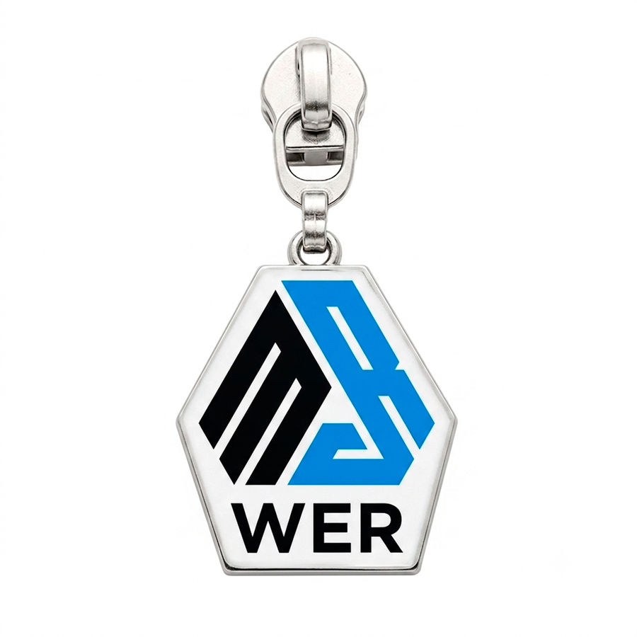 Offset Printing Metal Zipper Pullers - Custom Patch Factory