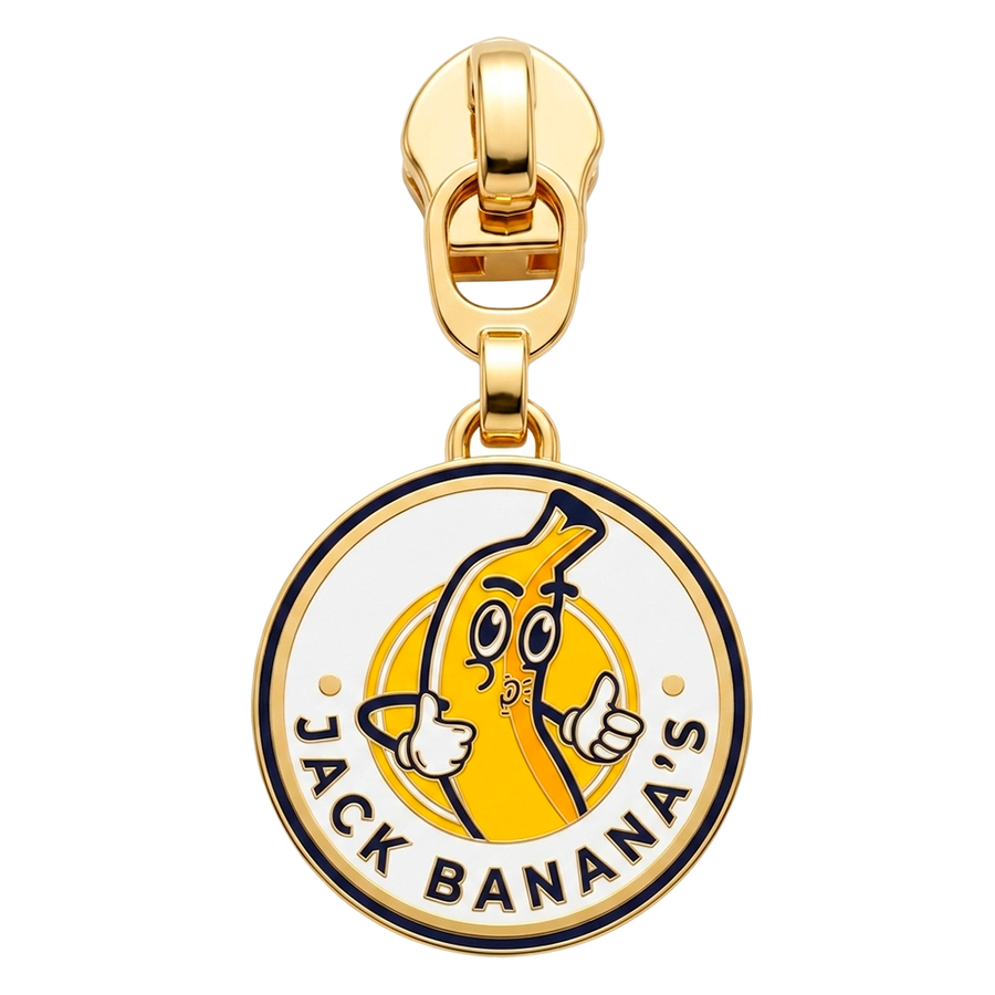 Hard Enamel Metal Zipper Pullers - Custom Patch Factory